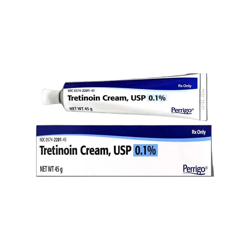 Perrigo Tretinoin Cream USP 0.1% prescription retinoid for acne and anti-aging