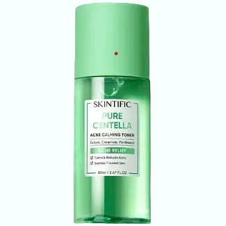 Skintific Pure Centella cne Calming Toner with ceramides and ectoin for sensitive acne-prone skin