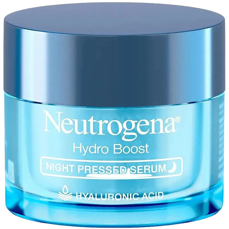 Neutrogena Hydro Boost Night Pressed Serum with hyaluronic acid for overnight hydration and dry skin