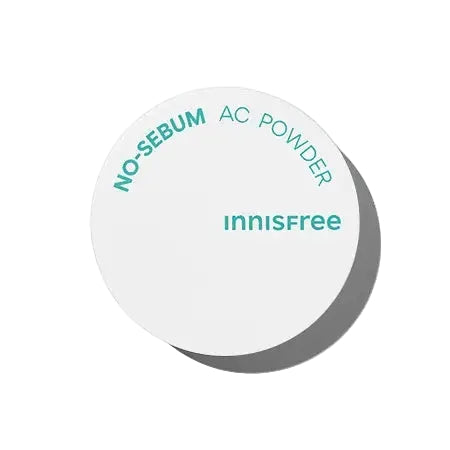 Innisfree No-Sebum AC Powder for oil control and acne-prone skin with salicylic acid