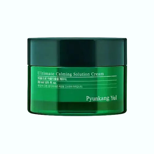 Pyunkang Yul Ultimate Calming Solution Cream for sensitive skin with cica and tea tree to soothe irritation
