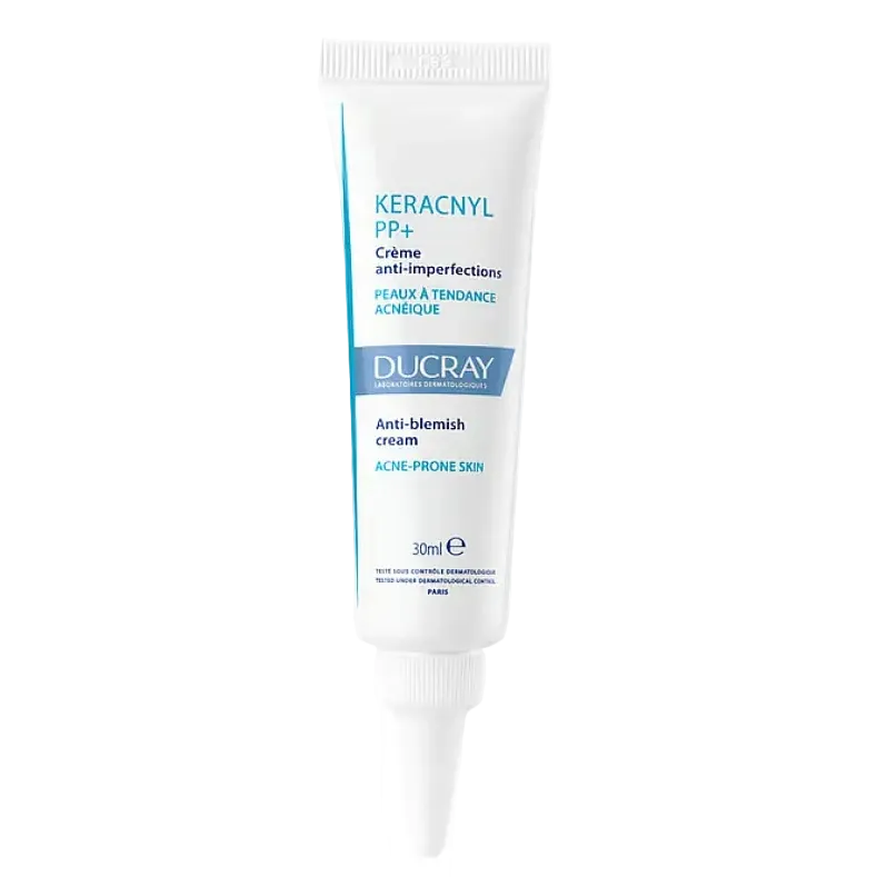 Ducray Keracnyl PP+ Cream anti-blemish treatment for acne-prone skin redness and marks