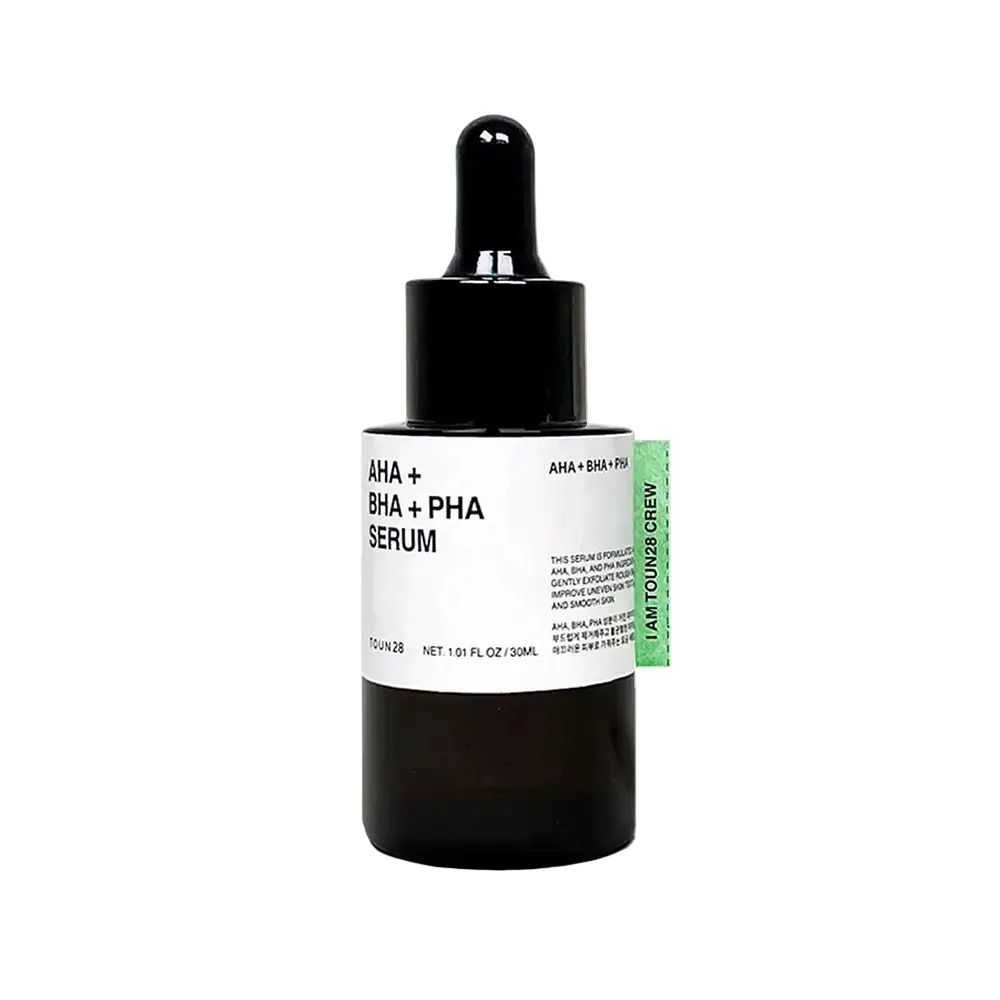 Toun28 AHA + BHA + PHA Serum for gentle exfoliation and pore care