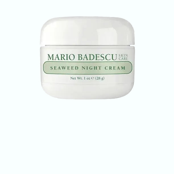 Mario Badescu Seaweed Night Cream oil-free night moisturizer with collagen and hyaluronic acid for hydration