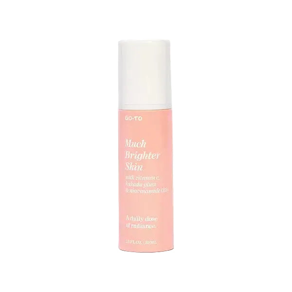 Go-To Skincare Much Brighter Skin Vitamin C serum for brightening dark spots and radiance