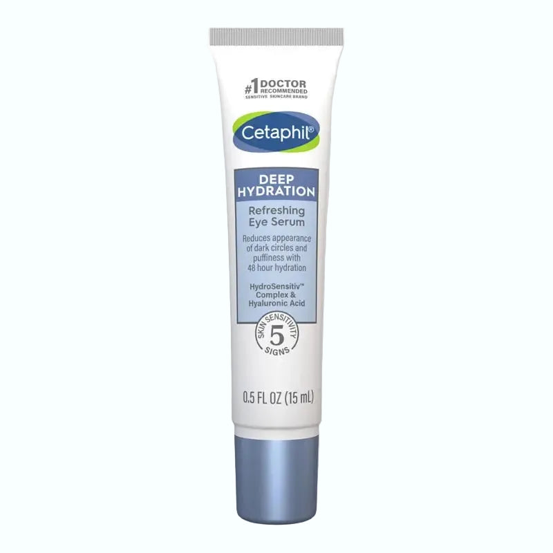 Cetaphil Deep Hydration Refreshing Eye Serum for hydrating and depuffing the under-eye area