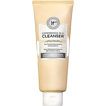 IT Cosmetics Confidence in a Cleanser hydrating face wash with ceramides and hyaluronic acid
