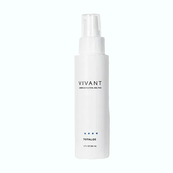 Vivant Totaloe Calming and Hydrating Gel with aloe vera for sensitive, acne-prone, and rosacea skin