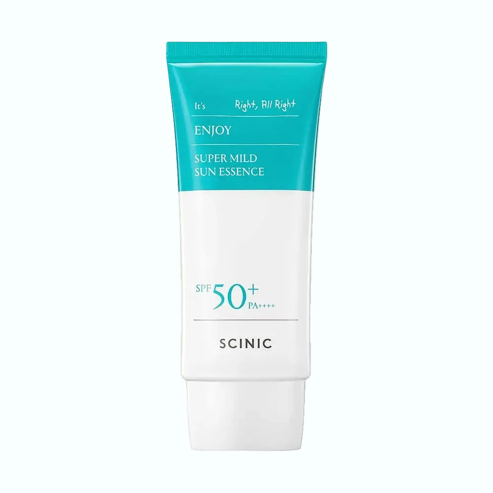 SCINIC Enjoy Super Mild Sun Essence SPF50+ for sensitive skin UV protection