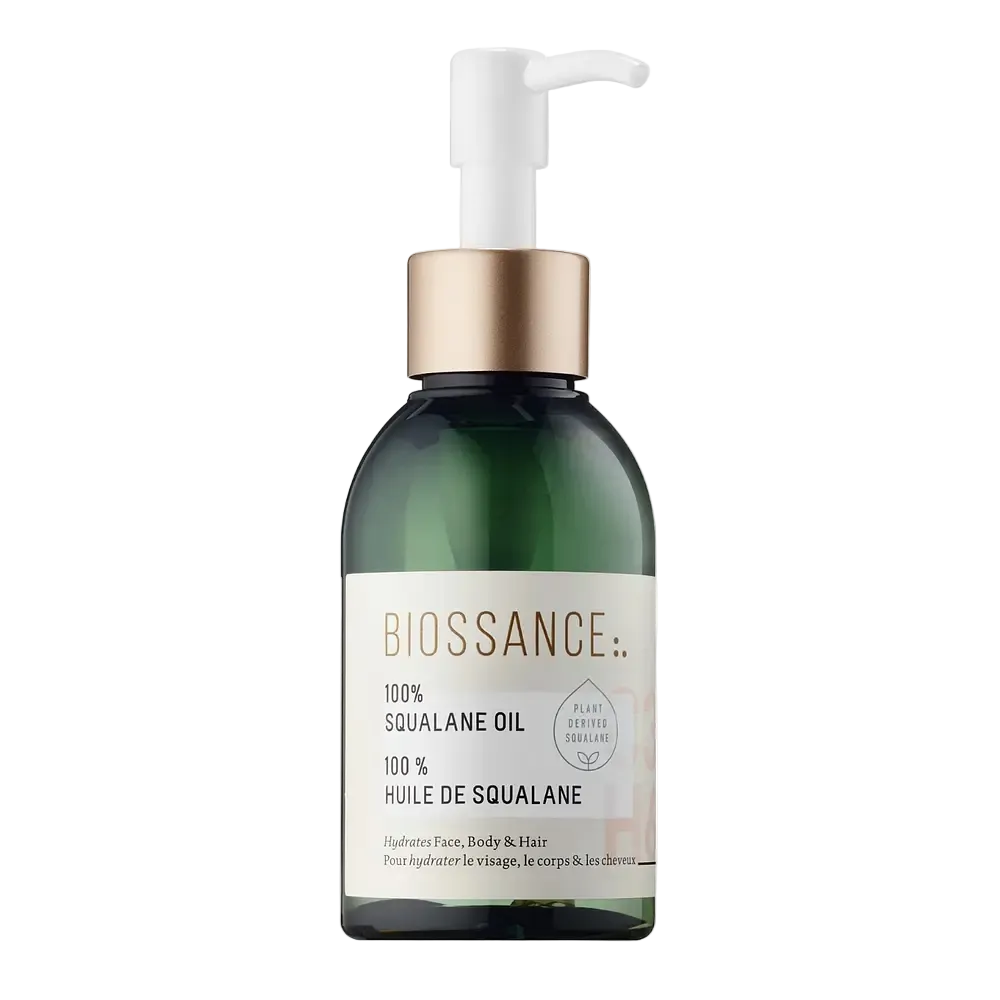 Biossance 100% Sugarcane Sualane Oil for deep hydration and barrier repair