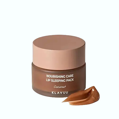 KLAVUU Nourishing Care Lip Sleeping Pack for overnight deep hydration and plump lips