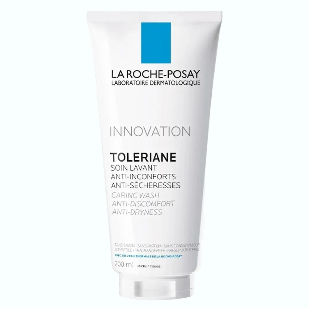 La Roche-Posay Toleriane Caring Wash Cleanser for sensitive skin gentle cleansing