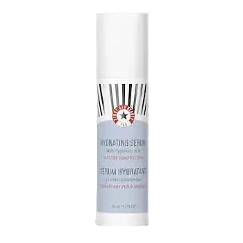 First Aid Beauty Hydrating Serum with Hyaluronic Acid for instant moisture and 24-hour hydration