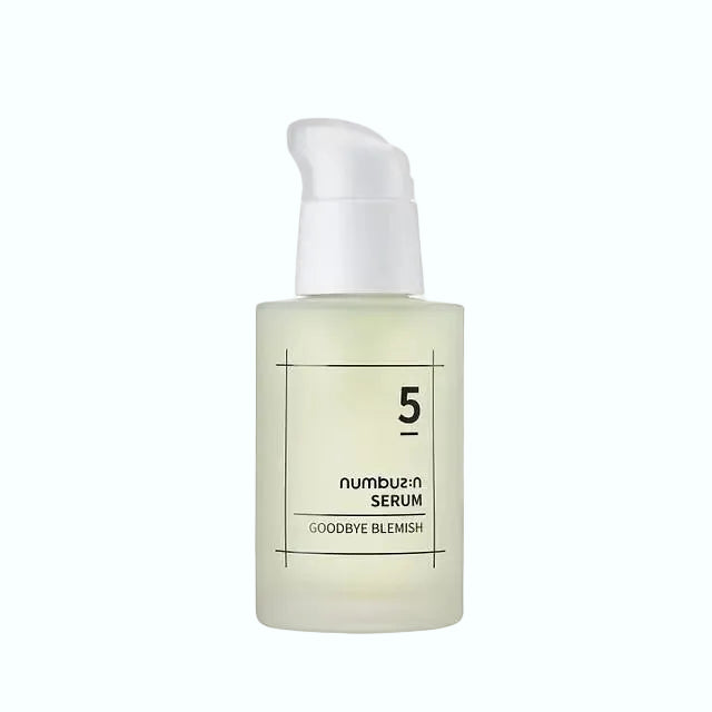 numbuzin No. 5 Goodbye Blemish Serum with vitamin C and niacinamide for dark spots and acne scars