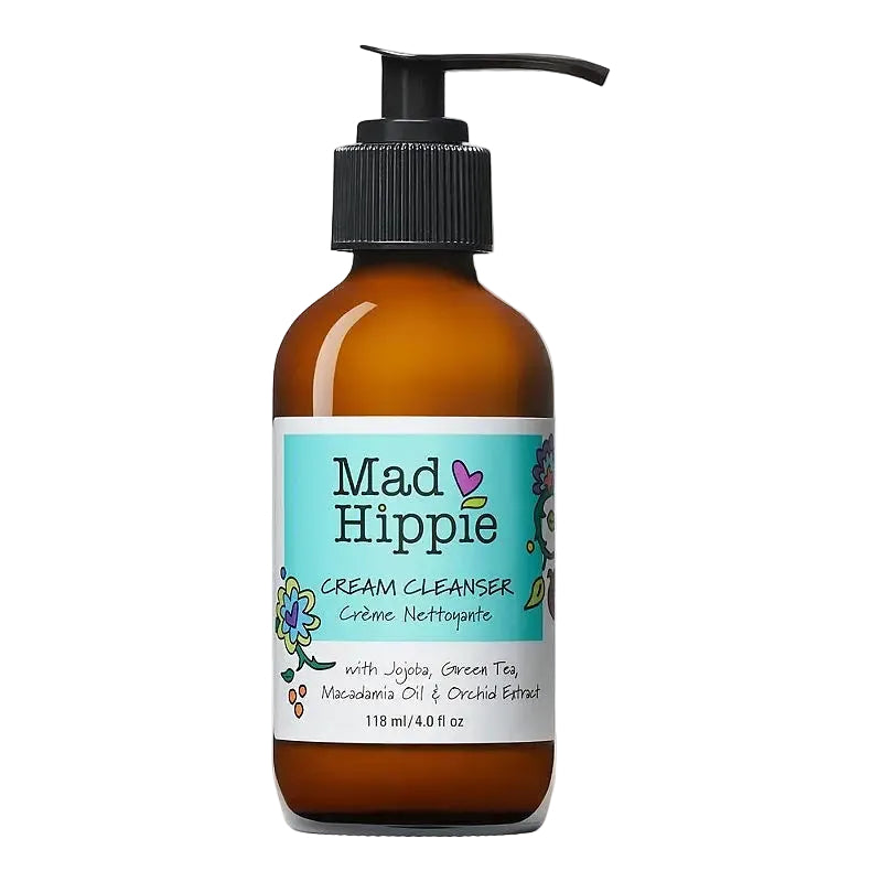 Mad Hippie Cream Cleanser pH-balanced gentle face wash with jojoba oil and green tea for hydration