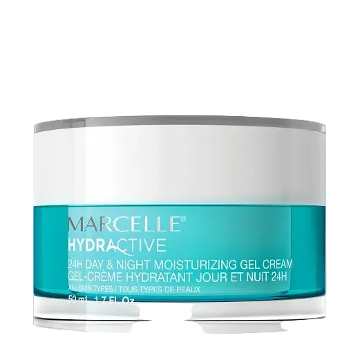 Marcelle Hydractive 24H Day & Night Moisturizing Gel Cream for 24-hour hydration and barrier repair
