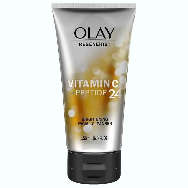 Olay Regenerist Vitamin C + Peptide 24 Brightening Facial Cleanser for dull skin and uneven tone