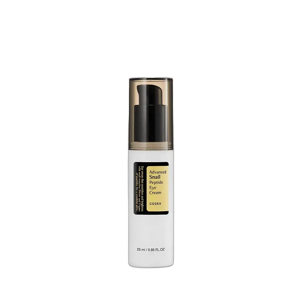 COSRX Advanced Snail Peptide Eye Cream for hydration and wrinkle care