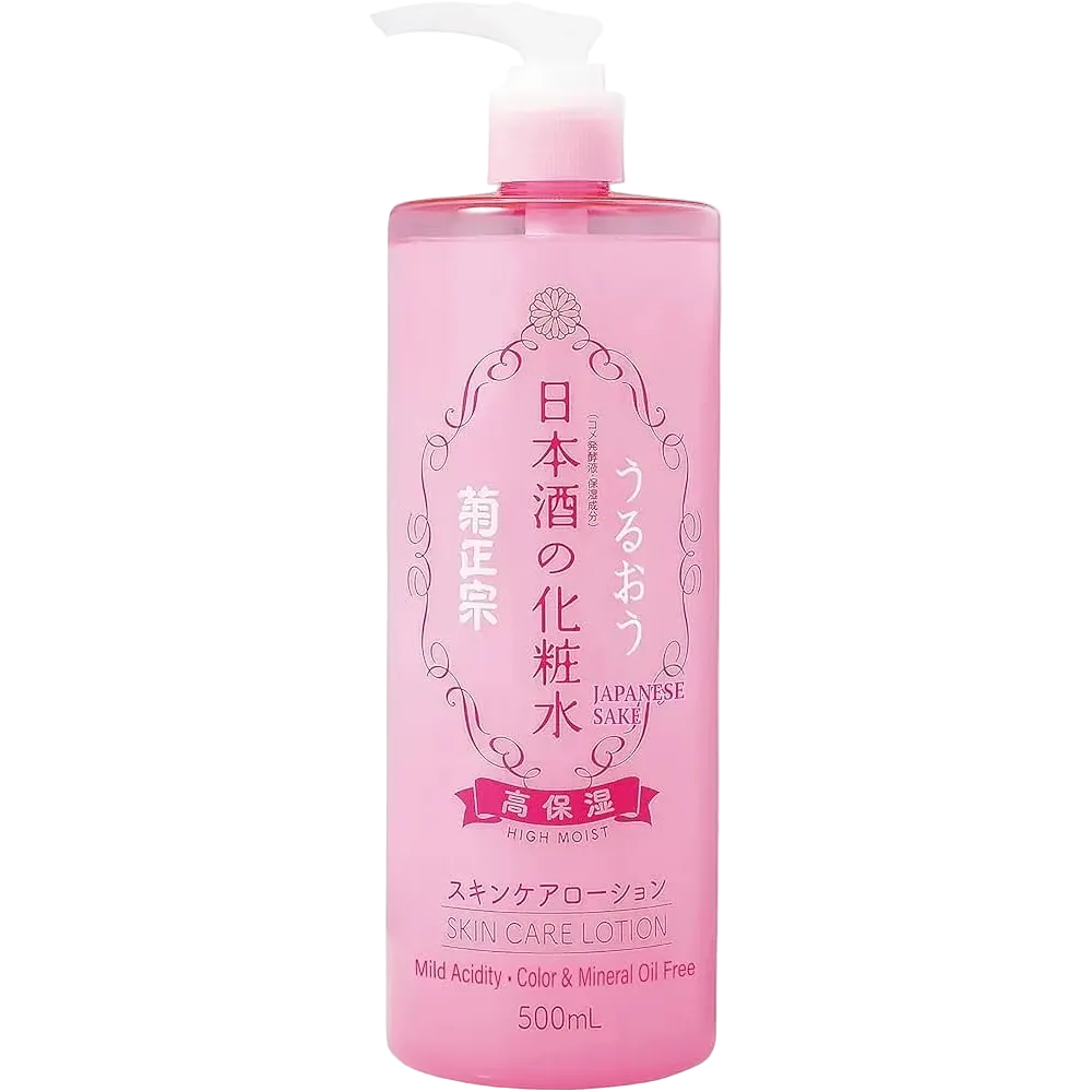 Kiku-Masamune Sake Skin Care Lotion with fermented rice for hydration and brightening
