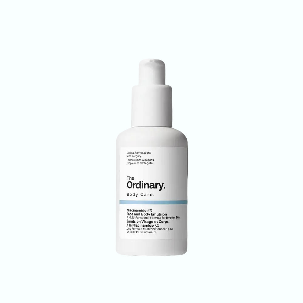 The Ordinary Niacinamide 5% Face and Body Emulsion for dark spots and brightening on face and body