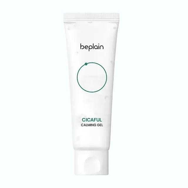 Beplain Cicaful Calming Gel with centella asiatica for sensitive skin soothing and hydration