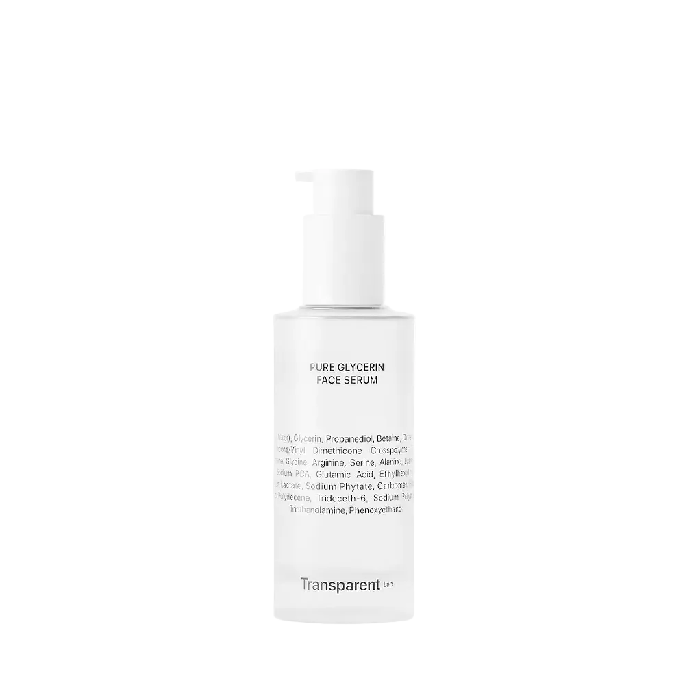 Transparent Lab Pure Glycerin Face Serum moisturizing serum for dry and dehydrated skin