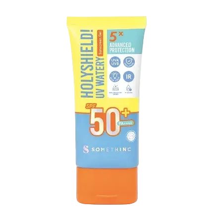 Somethinc Holyshield! UV Watery Sunscreen Gel SPF 50+ PA++++ cooling aqua protection all skin types