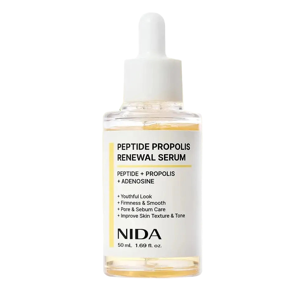 NIDA Peptide Propolis Renewal Serum for anti-aging and skin repair with peptides and propolis