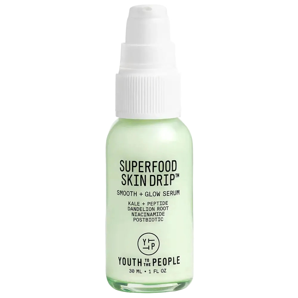 Youth To The People Superfood Skin Drip Smooth + Glow Barrier Serum for hydration and barrier repair