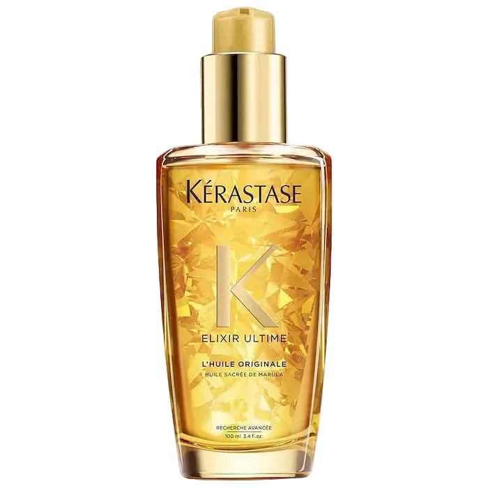 Kérastase Elixir Ultime Hydrating Hair Oil Serum for shine, smoothness and frizz control