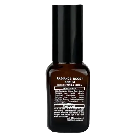Soul Apothecary Radiance Boost Serum for brightening, dark spots and hyperpigmentation
