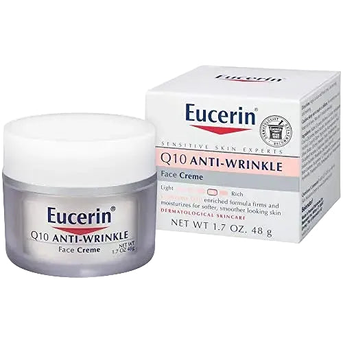 Eucerin Q10 Anti-Wrinkle Face Cream for sensitive skin anti-aging and hydration