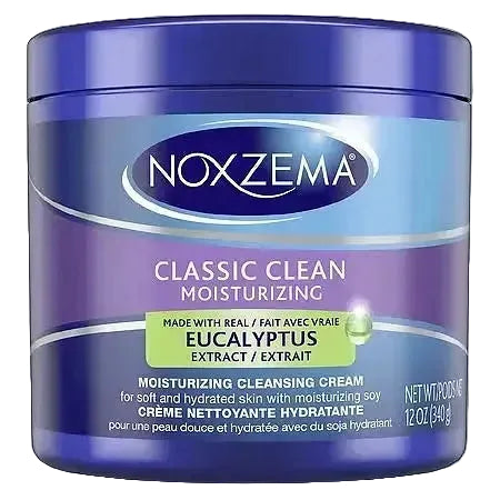 Noxzema Classic Clean Moisturizing Cleansing Cream for deep cleansing and hydration