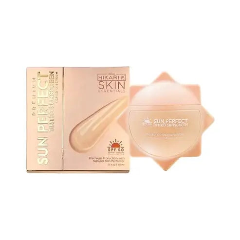 Beauty&U Hikari Premium Sun Perfect Tinted Sunscreen SPF 50 for UV protection with natural coverage