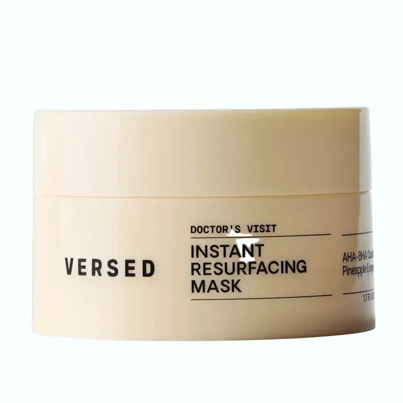 Versed Doctor's Visit Instant Resurfacing Mask with AHAs for exfoliation and brightening