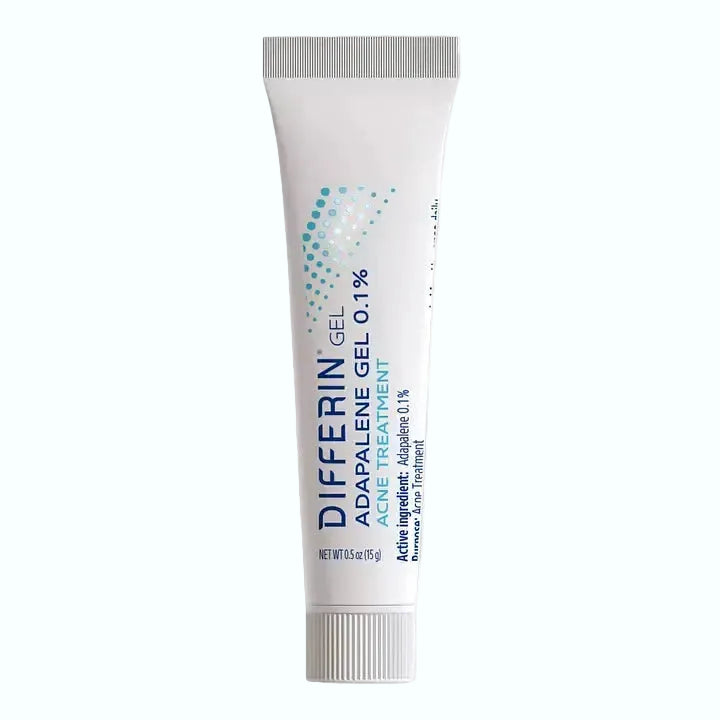 Differin Adapalene Gel 0.1% Acne Treatment retinoid gel for acne-prone skin