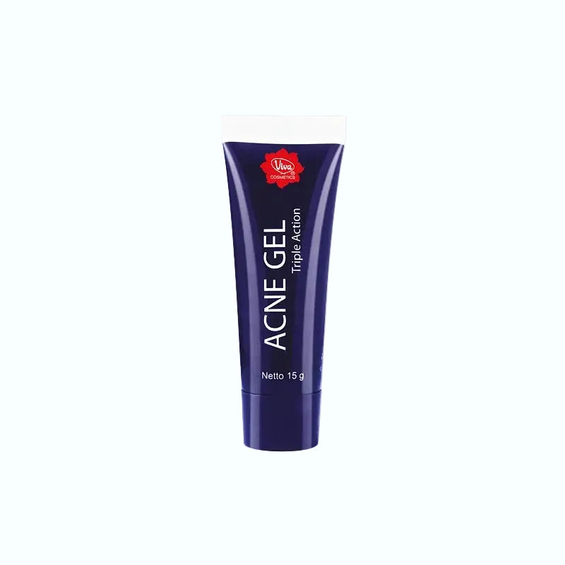 Viva Cosmetics Acne Gel Triple Action with sulfur, salicylic acid and tea tree oil for acne-prone skin