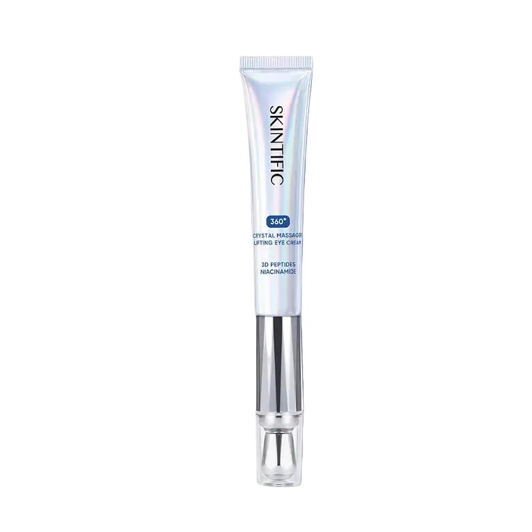 Skintific 360 Crystal Massager Lifting Eye Cream for dark circles, puffiness and fine lines