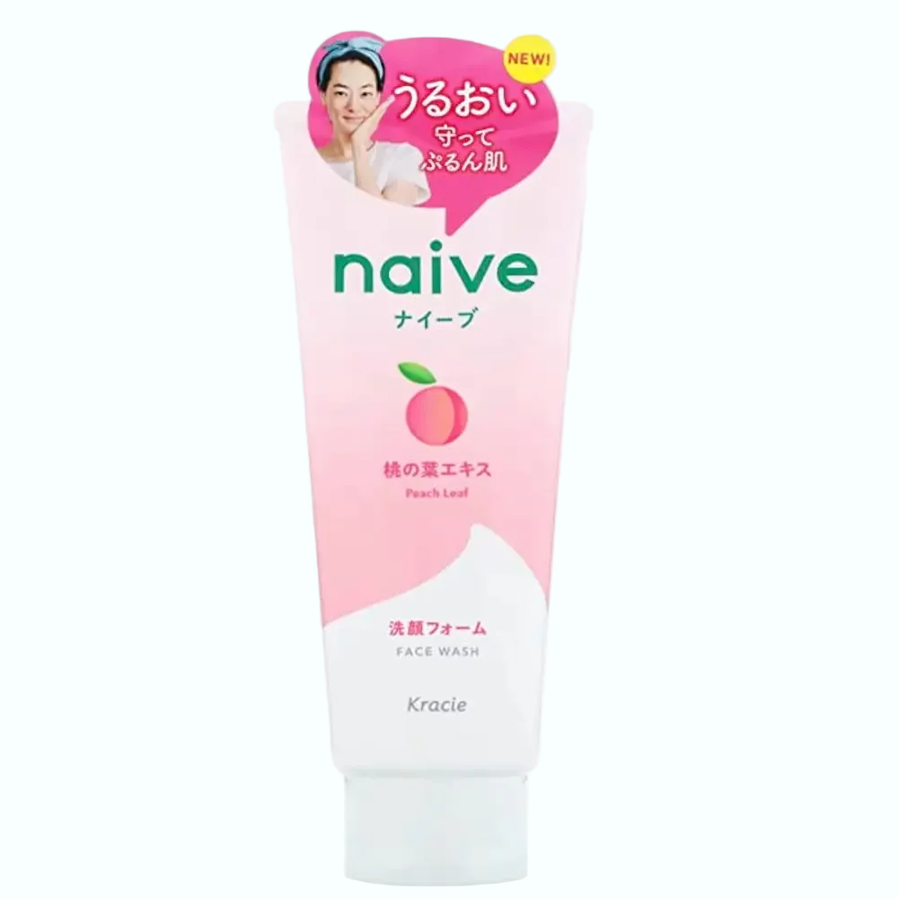 Kracie Naive Face Wash gentle foaming cleanser for daily cleansing