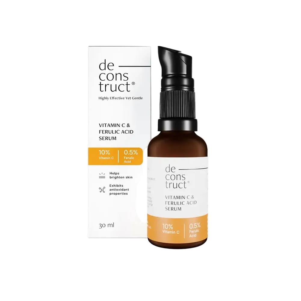 Deconstruct Vitamin C & Ferulic Acid Serum for brightening, dark spots and anti-aging