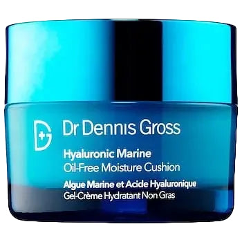 Dr. Dennis Gross Hyaluronic Marine Oil-Free Moisture Cushion lightweight gel-cream for all skin types