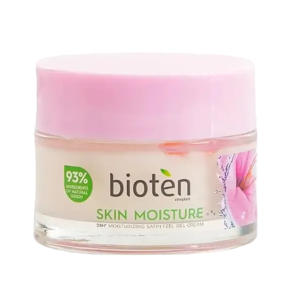 Bioten Skin Moisture Gel Cream 24h hydrating moisturizer with hyaluronic acid and vitamin C