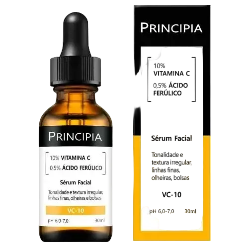 Principia Serum Facial VC-10 Vitamin C 10% Ferulic Acid for brightening and dark spot correction