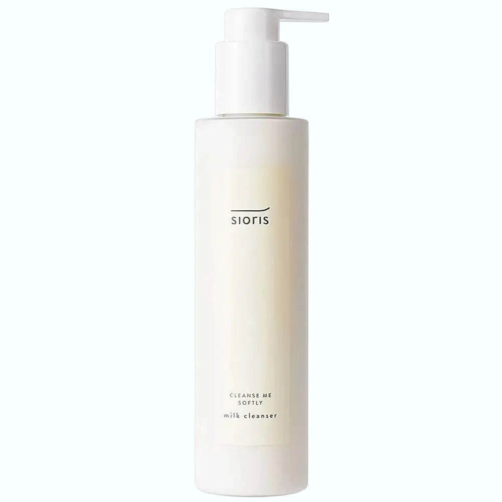 SIORIS Cleanse Me Softly Milk Cleanser with organic green plum water for gentle cleansing and hydration