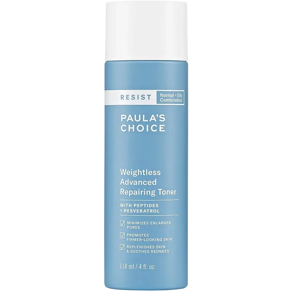 Paula's Choice Resist Weightless Advanced Repairing Toner for anti-aging and pore minimizing