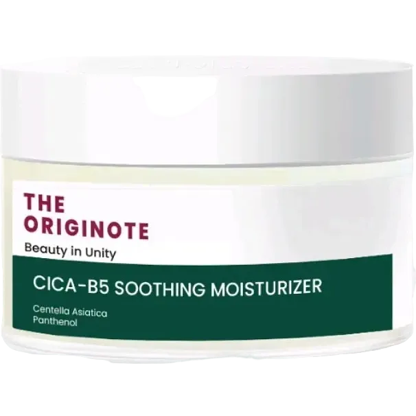 The Originote Cica-B5 Soothing Moisturizer with centella asiatica and ceramides for sensitive skin
