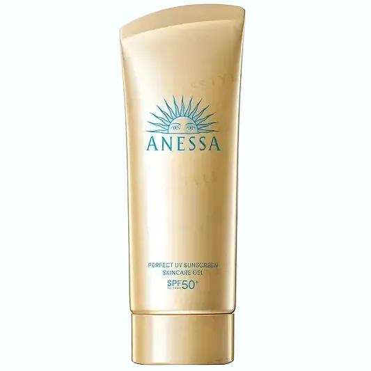 Anessa Perfect UV Sunscreen Skincare Gel SPF 50+ PA++++ for waterproof UV protection
