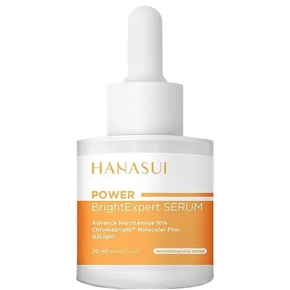 Hanasui Power Bright Expert Serum with Niacinamide 10% for skin brightening and dark spot reduction