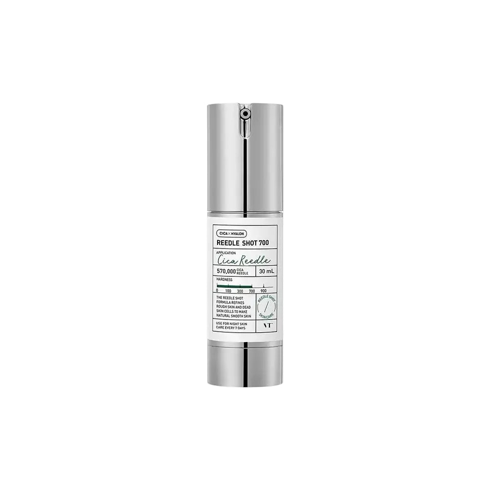 VT Cosmetics Reedle Shot 700 microneedle ampoule for skin texture refinement and barrier repair