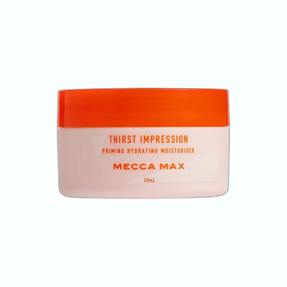 Mecca Cosmetica Max Thirst Impression hydrating moisturizer for plump, dewy skin
